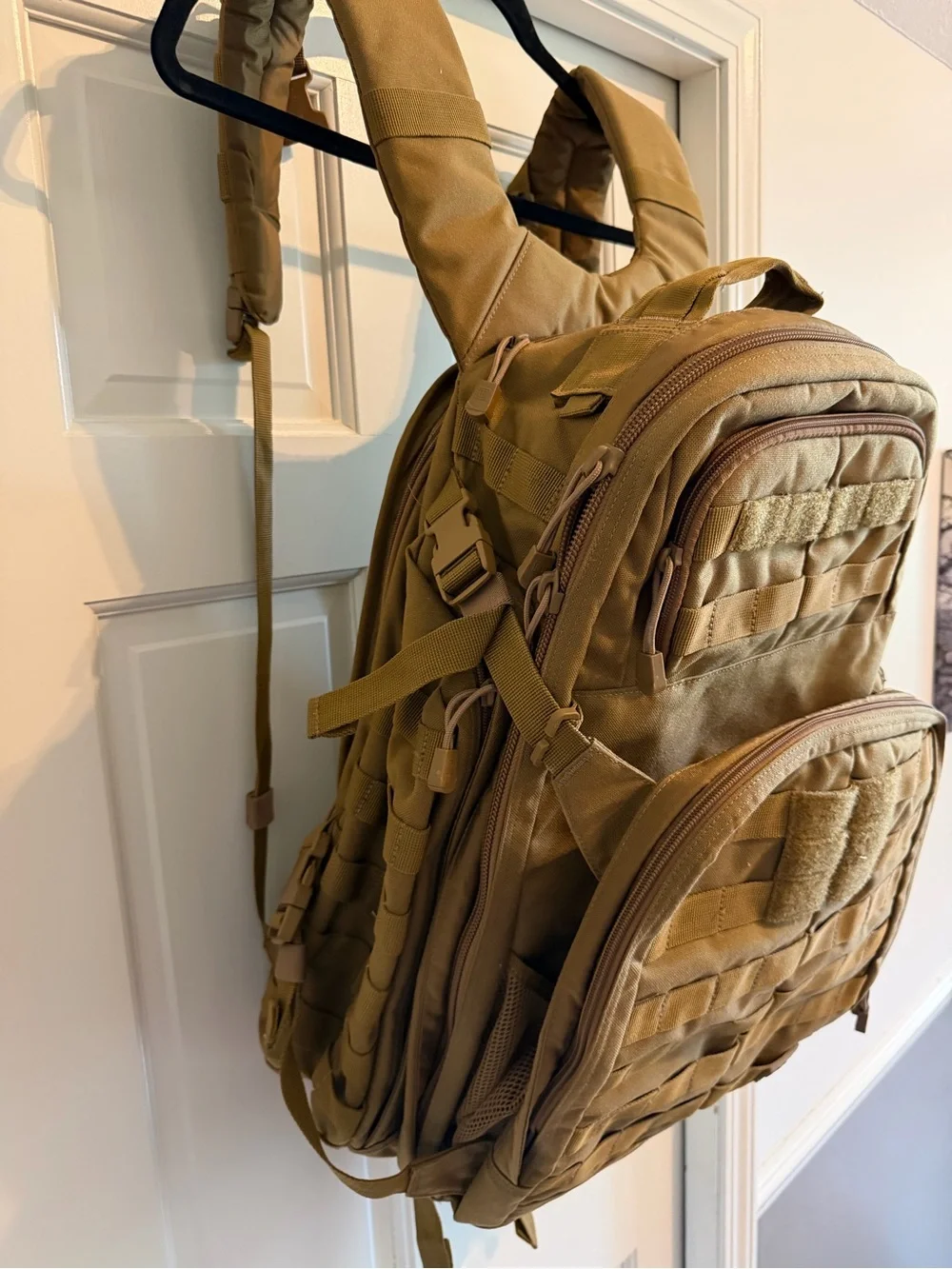 5.11 72hr Tactical Utility Backpack in Tan - Durable Men's Travel & Gear Bag